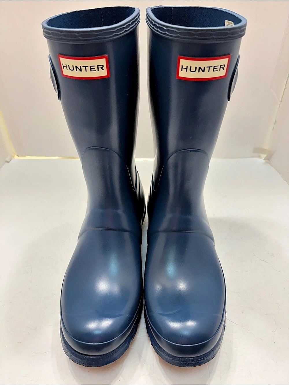 Hunter Original Navy Blue Rain Boots Women's Size US 8 / UK 6 / EU 39
